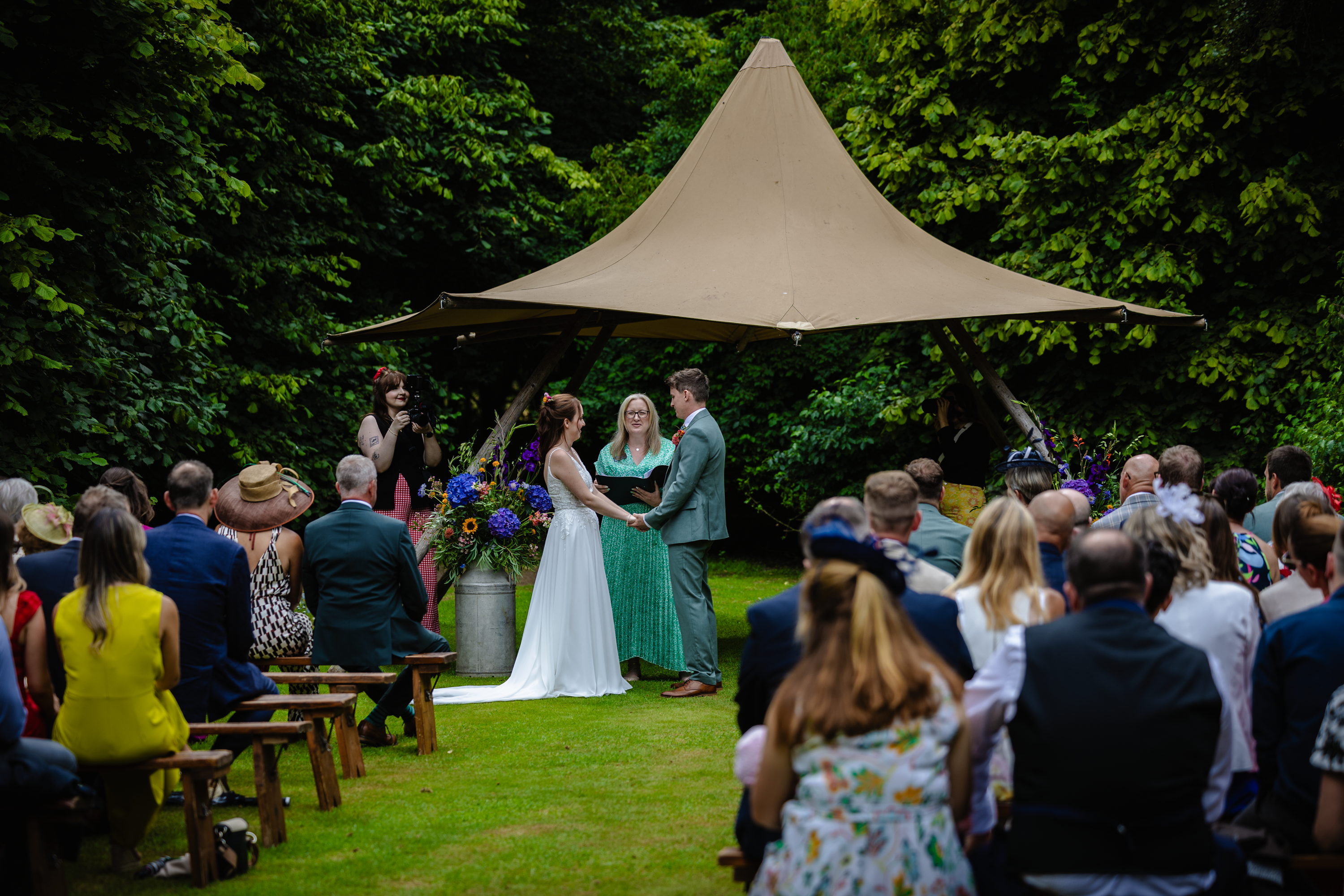 Deb Reed Celebrant Colchester Essex, wedding of Frazer & Rosie.