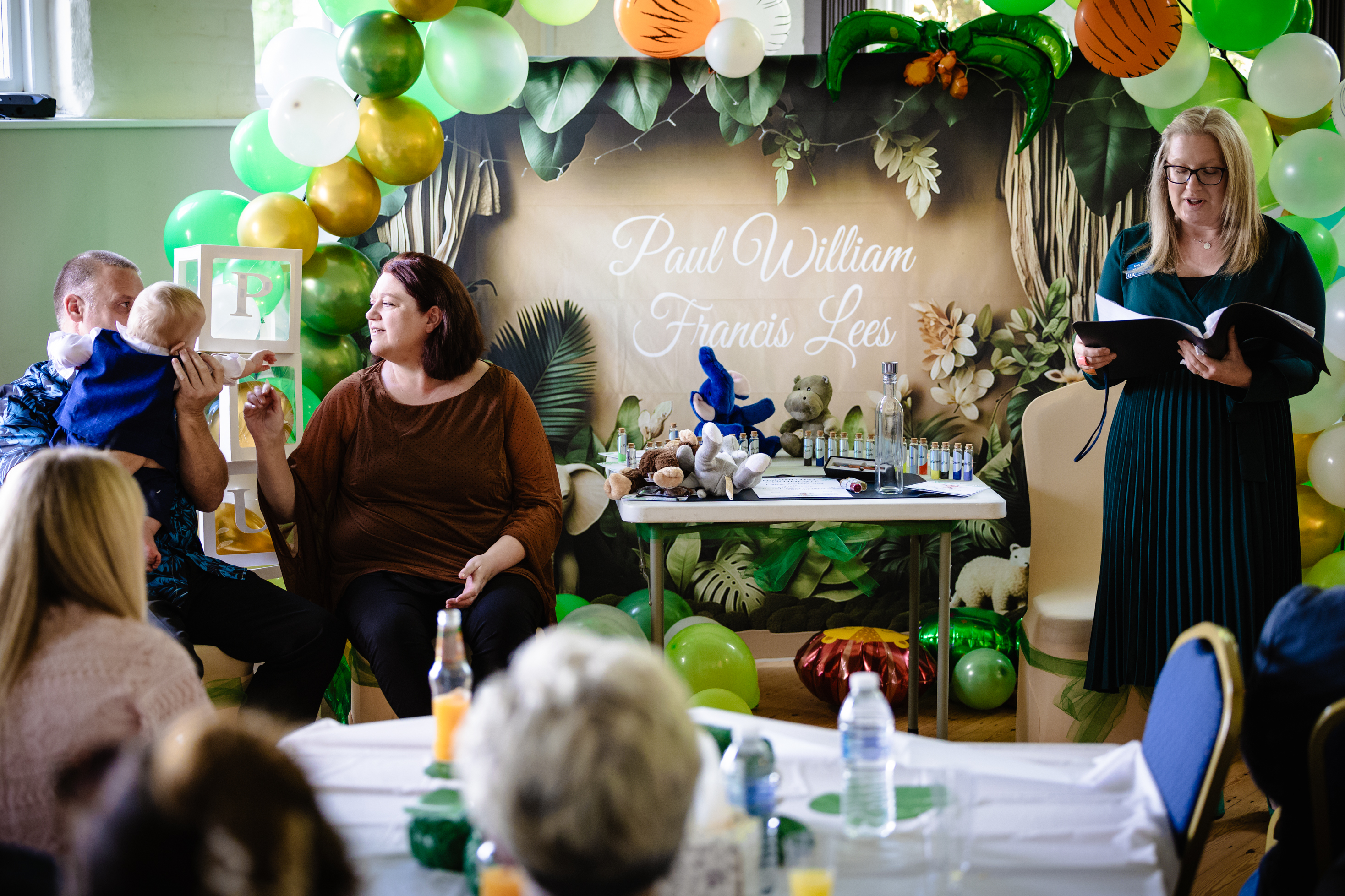 Deb Reed Celebrant Colchester Essex, Paul's Naming Ceremony.